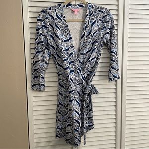 Lilly Pulitzer Karlie Wrap Romper EUC
